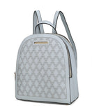 MKF Collection Sloane Vegan Leather Multi-Compartment Backpack by Mia K.