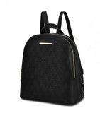 MKF Collection Sloane Vegan Leather Multi-Compartment Backpack by Mia K.