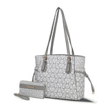 MKF Collection Pauline Tote Bag with Wallet by Mia K