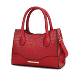 MKF Collection Gili Crocodile Embossed Vegan Leather Women Tote Bag by Mia K