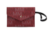 MKF Collection Aylet M Tote with Mini Handbag and Wristlet Pouch by Mia Made of high-quality vegan leather