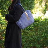 MKF Collection Devorah Signature Printed Vegan Leather Women's Tote Bag by Mia K
