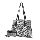 MKF Collection Pauline Tote Bag with Wallet by Mia K
