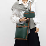 MKF Collection Odette 2-Piece Bucket Bag & Wallet by Mia K