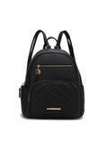 MKF Collection Romana Vegan Leather Women Backpack by Mia k