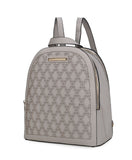 MKF Collection Sloane Vegan Leather Multi-Compartment Backpack by Mia K.