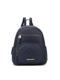 MKF Collection Romana Vegan Leather Women Backpack by Mia k