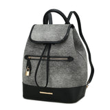 MKF Collection Porsha Vegan Leather Women Backpack by Mia K
