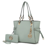 MKF Collection Yale Tote Women's Bag with Wallet Handbag Purse by Mia K