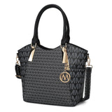 MKF Collection Devorah Signature Printed Vegan Leather Women's Tote Bag by Mia K
