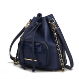 MKF Collection Azalea Vegan Leather Women Bucket Bag by Mia K