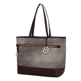 MKF Collection Juno Vegan Leather Women Tote Bag by Mia K