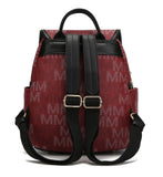 MKF Collection Drea Signature Backpack by Mia k