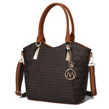 MKF Collection Devorah Signature Printed Vegan Leather Women's Tote Bag by Mia K