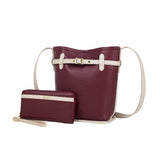 MKF Collection Odette 2-Piece Bucket Bag & Wallet by Mia K