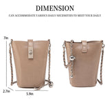 MKF Collection Evelina Mini Bucket Shoulder Bag by Mia K
