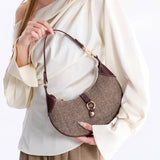 MKF Collection Mire Shoulder Half Moon Bag Fashion and Timeless by Mia K.