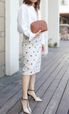 MKF Collection Edelyn embossed M Signature Four PCS Tote Set by Mia k