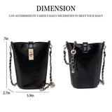 MKF Collection Evelina Mini Bucket Shoulder Bag by Mia K