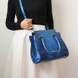 MKF Collection Viridiana Luxe Croc-Embossed Tote Bag Elegant and Versatile Handbag by Mia K