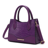 MKF Collection Gili Crocodile Embossed Vegan Leather Women Tote Bag by Mia K
