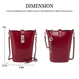 MKF Collection Evelina Mini Bucket Shoulder Bag by Mia K