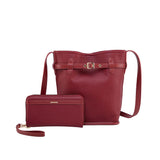 MKF Collection Odette 2-Piece Bucket Bag & Wallet by Mia K