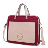 MKF Collection Nina Vegan Leather Women Laptop Case by Mia K