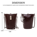 MKF Collection Evelina Mini Bucket Shoulder Bag by Mia K