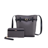 MKF Collection Odette 2-Piece Bucket Bag & Wallet by Mia K