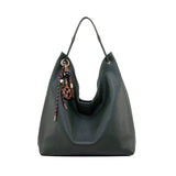 MKF Collection Eloa Hobo Bag with Wallet- 2-piece set by Mia K