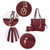MKF Collection Yale Tote Women's Bag with Wallet Handbag Purse by Mia K