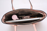 MKF Collection Mina Vegan Leather Women Tote and Wristlet Wallet by Mia K
