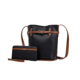 MKF Collection Odette 2-Piece Bucket Bag & Wallet by Mia K