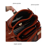 MKF Collection Geny Faux Snake Embossed Women Shoulder bag with matching Wallet by Mia K