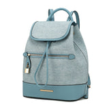 MKF Collection Porsha Vegan Leather Women Backpack by Mia K