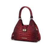 MKF Collection Ava Faux Crocodile-Embossed Tote by Mia K