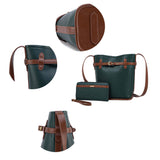 MKF Collection Odette 2-Piece Bucket Bag & Wallet by Mia K