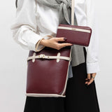 MKF Collection Odette 2-Piece Bucket Bag & Wallet by Mia K