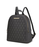 MKF Collection Sloane Vegan Leather Multi-Compartment Backpack by Mia K.