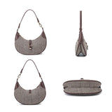 MKF Collection Mire Shoulder Half Moon Bag Fashion and Timeless by Mia K.