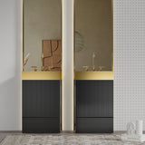 Gada 20" Striped Matt Bathroom Vanity