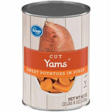 Kroger Cut Sweet Potato Yams in Syrup 40 oz