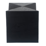 14.25" Black Accent Table