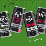 Big K Ginger Ale Zero Sugar Caffeine Free Soda Cans 12 pk / 12 fl oz