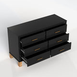 6-Drawer Double Dresser