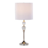 26" Contemporary Crystal Table Lamp