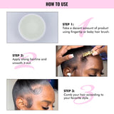 Edge Control for Black Hair 4C Extreme Strong Hold Non-Greasy Edge Effect 48 Hour Edge Tamer for Baby Hair Extra Mega Hold True Edge Control Edge Effect Edge Control for Black Natural Hair