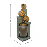 4-Tier Cascading Water Fountain