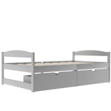 Platform Bed With 2 Drawers